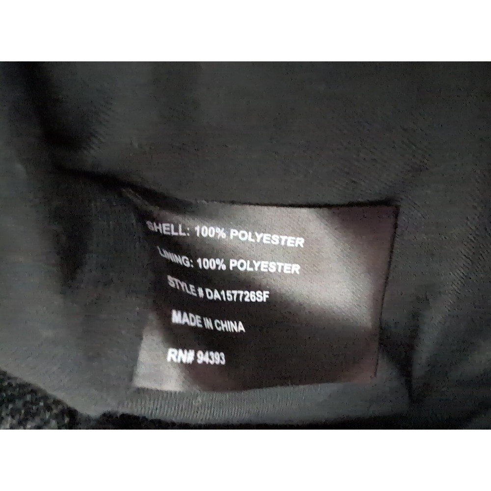 CoffeeShop New York Women's Jasmine Knit Trench Jacket Black Grey Sz XS NWT - Picture 7 of 10